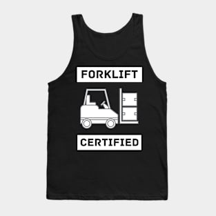 Forklift Certified Meme Tank Top